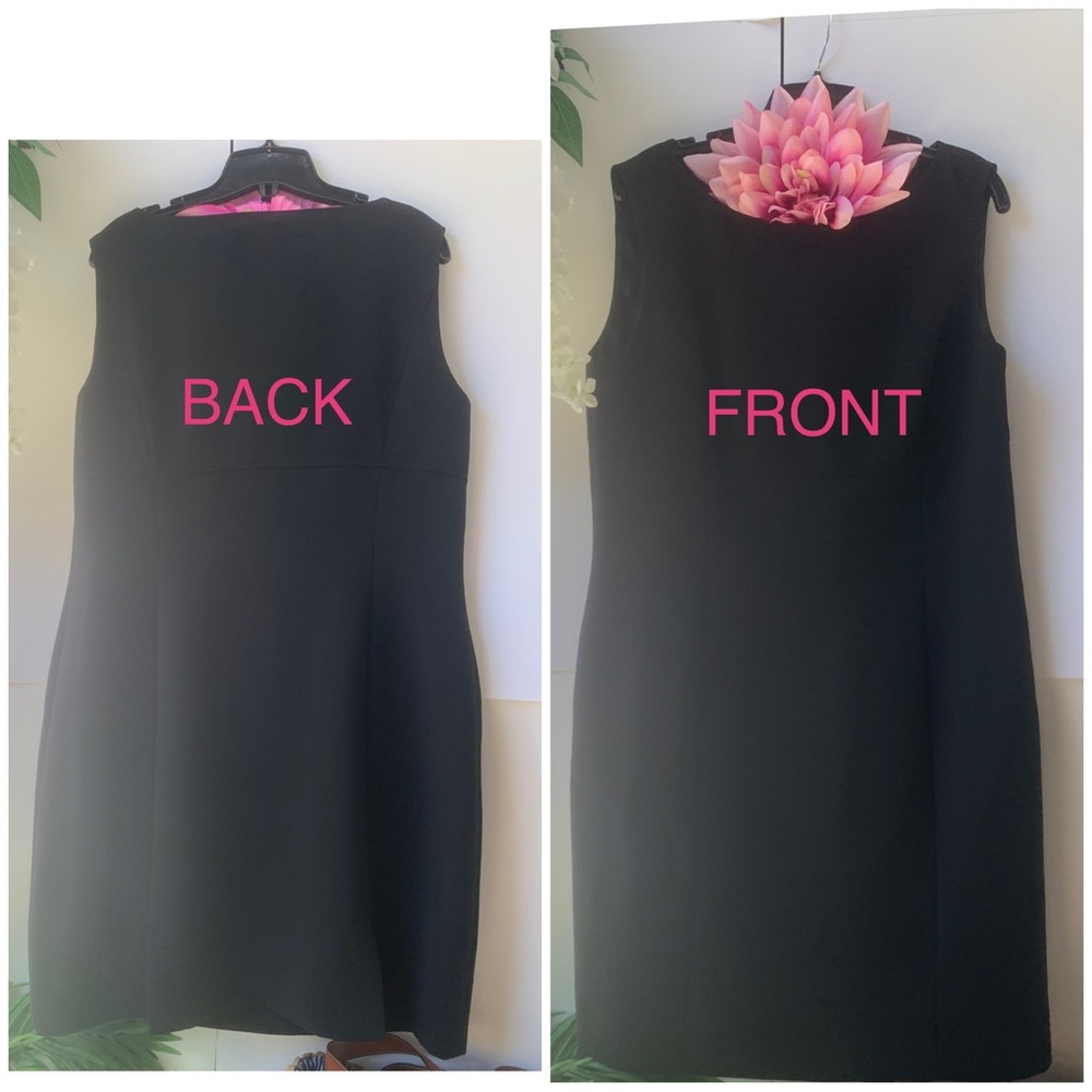 5 ⭐️TAHARI x Larry Levin 🔝 Style& Quality, Empire Waist princess seams - Picture 4 of 16